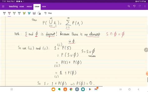Image result for Probability Rules Empty Set