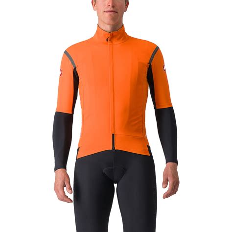 Castelli Gabba RoS 2 Jas Heren - red orange/dark grey 857 | BIKE24