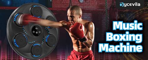 Amazon.com : 2024 Music Boxing Machine with Boxing Gloves, Smart Music ...