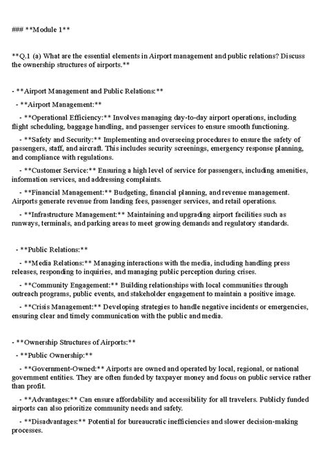 New Microsoft Word Document - Module 1 Q (a) What are the essential ...