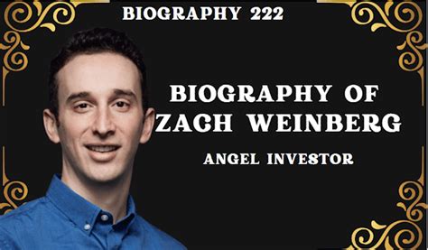Biography of Zach Weinberg: Bridging Innovation from Software to Biotech