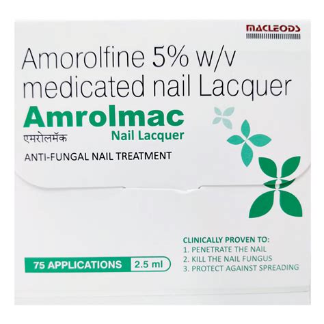 Buy Amrolmac Nail Lacquer | 19 Minutes Delivery | Apollo Pharmacy
