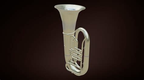 3D model Tuba Brass Instrument VR / AR / low-poly | CGTrader