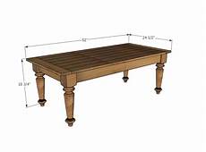 Standard Coffee Table Dimensions by White Turned Leg Coffee Table Diy Projects Standard Coffee Table Dimensions
