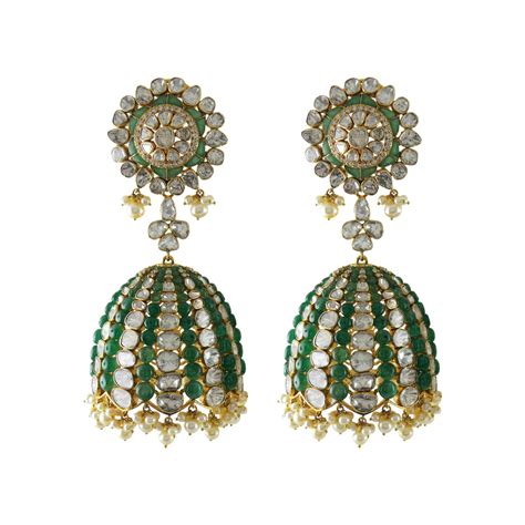 Cacti Empress Jhumki – Kalajee Jewellery