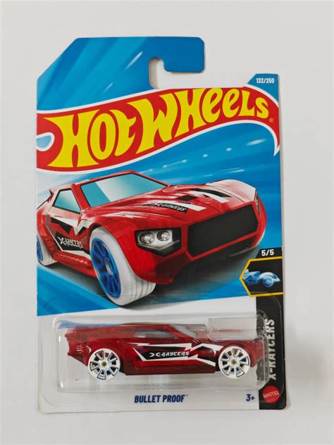Hot Wheels - Imported - F Case - Bullet Proof - Diecast Car - 1:64 Sca ...