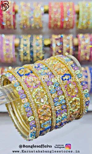 Metal Bangle Set - Colorful Metal Bangle Set Manufacturer from Bengaluru