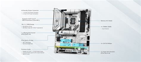 Buy ASRock Z890 Steel Legend WiFi LGA 1851 Intel Z890 SATA 6Gb/s ATX ...