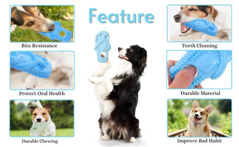 Buy Foodie Puppies Dog Rubber Teething Chew Slipper Shape Toy (Footwear ...