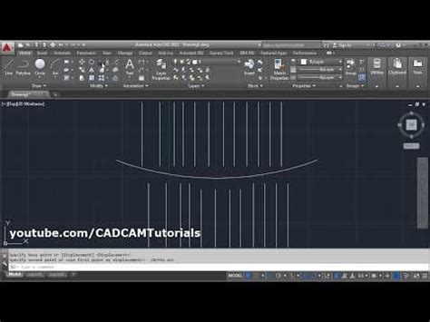How to Extend Multiple Lines in AutoCAD 的图像结果
