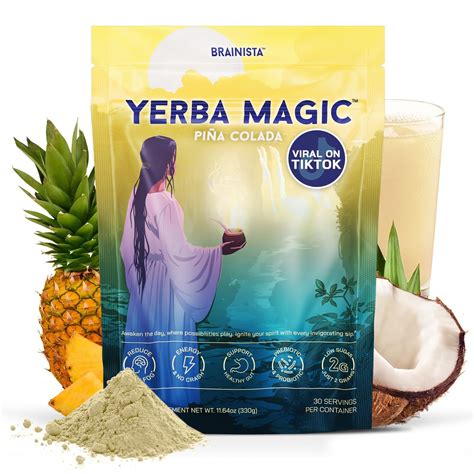 Amazon.com: Yerba Magic – Yerba Mate Tea Instant Powder Super Drink with Nootropics, Prebiotics ...