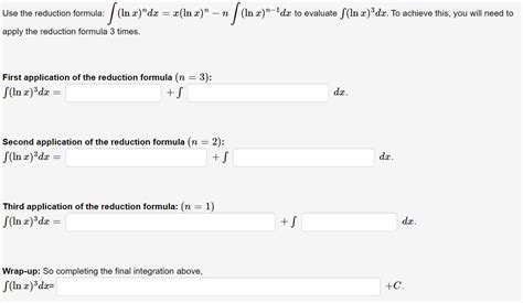 Image result for Integration by Reduction Formulae Examples
