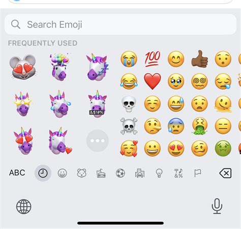 I never use these emojis. Why do I see them, how to remove ???? : r/iphone