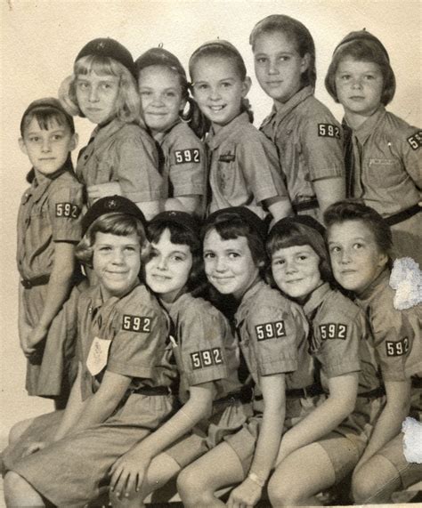 Brownie Troop 592, 1962 Portrait | Girl scouts, Brownie girl scout ...