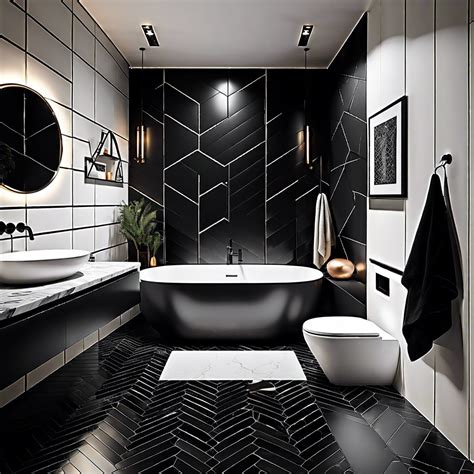 15 Black Hexagon Tile Bathroom Ideas to Inspire Your Next Remodel