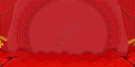 中国风红色背景图片素材-正版创意图片401523763-摄图网