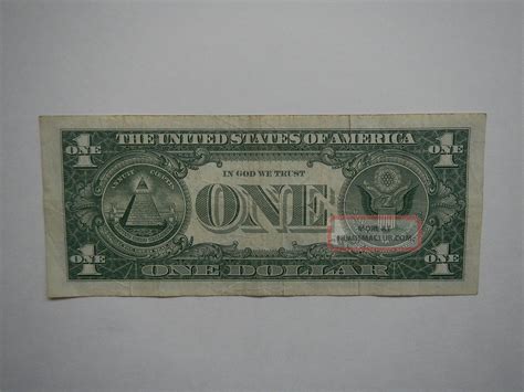 Silver Certificate 1957 1 Dollar Bill Paper Money Currency Note United ...