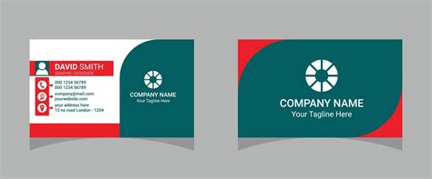 Corporate Business Card Template 的图像结果