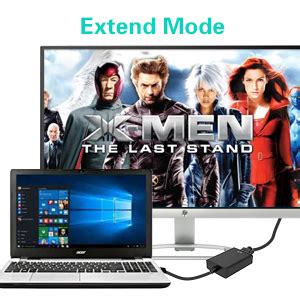 Microware Mini HD USB 3.0/ USB 2.0 to HDMI Adapter USB HDMI Connector ...