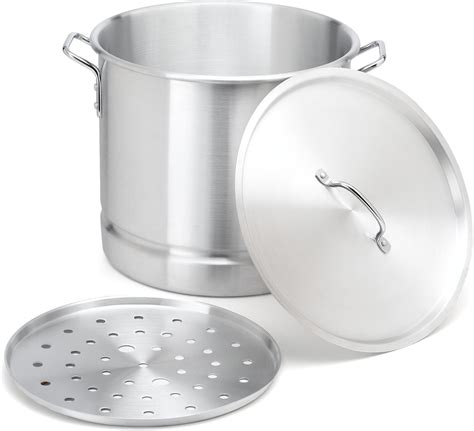 Imusa 32 Quart Aluminum Tamale And Seafood Steamer