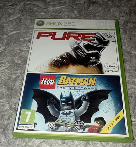 Pure + LEGO Batman The Videogame XBOX 360 - Bratislava | Bazoš.sk