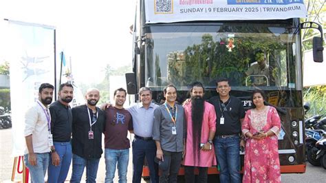 GTECH Kerala Marathon 2025: Chandy Oommen unveils Official T-Shirt