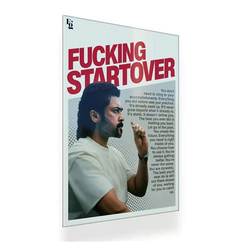 Start Over Metal Poster – theframegram