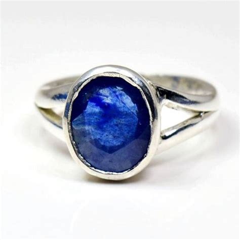 Blue Sapphire Ring - Buy Blue Sapphire Ring online at Best Prices in ...