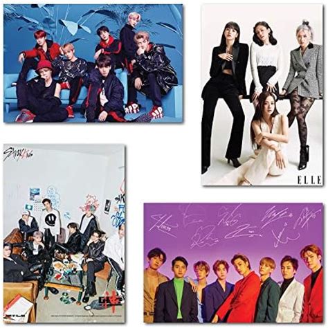 Stray Kids Poster | K-Pop Posters for Wall | South Korean Boy Band ...