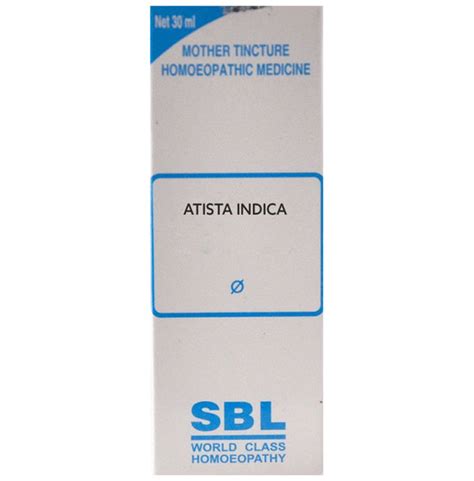 SBL Atista Indica Mother Tincture – AYUSH Upchar