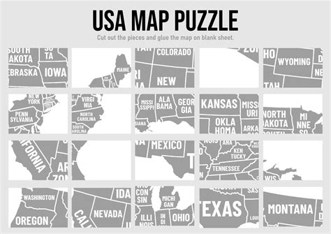 Map Of United States - 15 Free PDF Printables | Printablee
