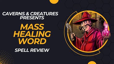 Mass Healing Word 5e: Spread the Word - YouTube