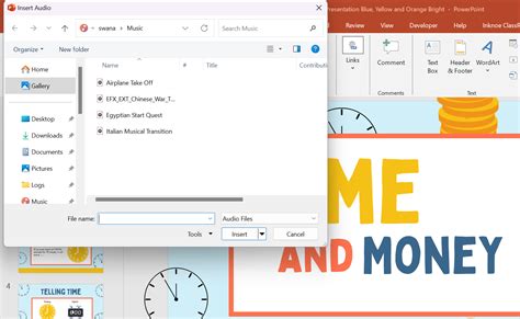 Image result for Add Multiple Music Files to PowerPoint