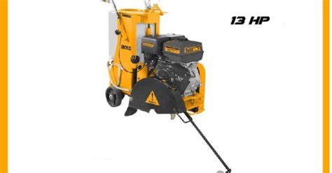 INGCO Gasoline floor saw GSF16-2, 13HP, 120kgs