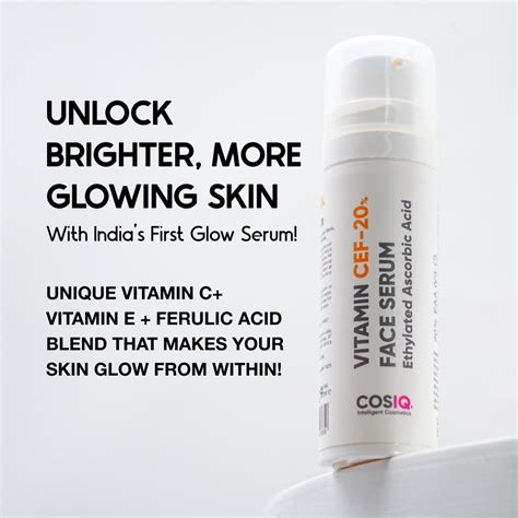 Vitamin C Face Serum - Glow Serum For Face Online | CosIQ