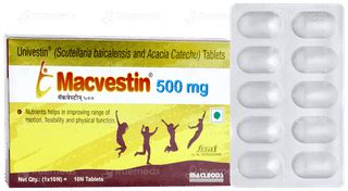Macvestin 500 MG | Order Macvestin 500 MG Tablet Online at Truemeds