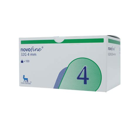 Novofine 32G x 4MM B/100