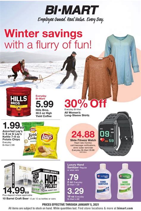 Bi-Mart Weekly Ad Dec 27 - Jan 05, 2021