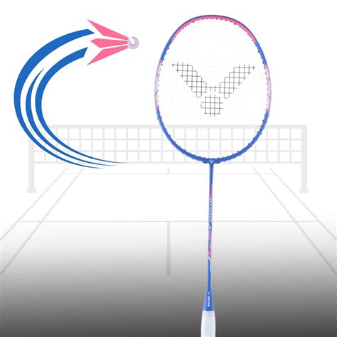 Victor JetSpeed S12F Unstrung Badminton Racquet – 4U6 Lightweight Rack ...