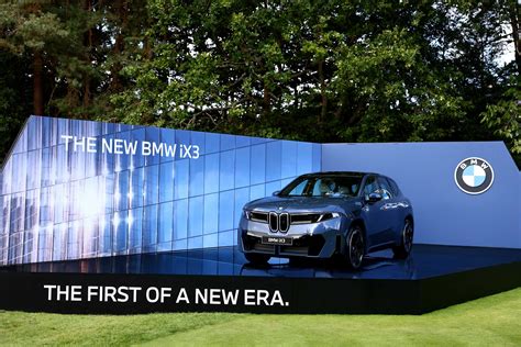 2025 BMW PGA Championship - BMW iX3, the first series-produced Neue Klasse model.