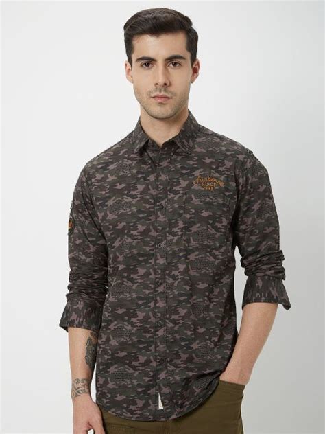Printed Shirts For Men - Buy Printed Casual Shirts at Mufti