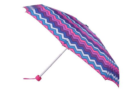 FabSeasons 5 fold Digital Printed Small Compact Manual Pink Umbrella ...
