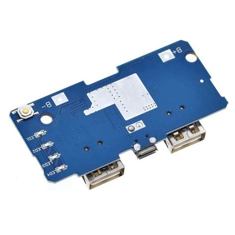 Dual Micro USB 3.7v to 5V 2A Power Bank DIY 18650 LiPo Charger buy ...