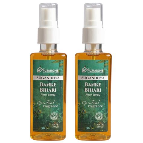 Pujahome Banke Bihari Spray 100ml | Perfume Spray for Pooja Purpose(Pa