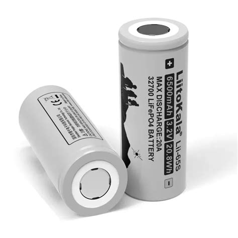 LiitoKala 3.2V 32700 Lifepo4 6500mAh 35A Continuous India | Ubuy
