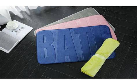 Buy HomeCloud Memory Foam Bath Mat | Step into Luxury and Safety with ...
