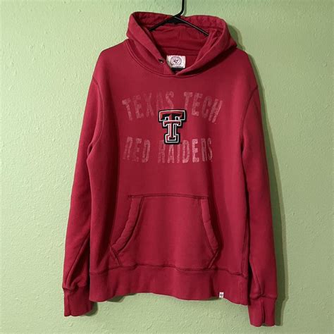 Super cozy Texas Tech hoodie with center T... - Depop