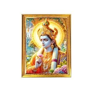 BLINKART Lord Krishna Photo Frame 8x12 In | Religious Painting God ...