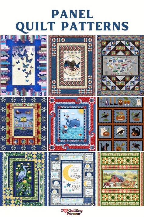 Top 20 Free Panel Quilt Patterns (+8 Bonus Patterns For Sale) | Panel quilt patterns, Panel ...