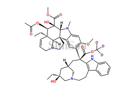 Vinblastine-D3 | CAS No- NA | Simson Pharma Limited